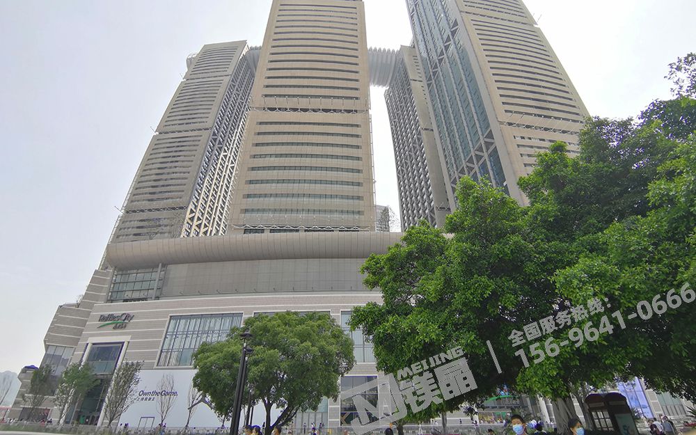 重庆来福士广场项目-镁晶防火板案例